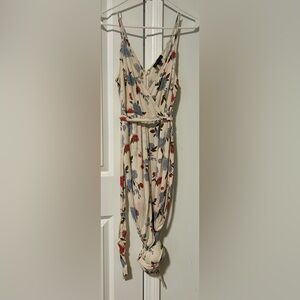 Size Small American Eagle floral jumpsuit